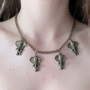 Elephant necklace